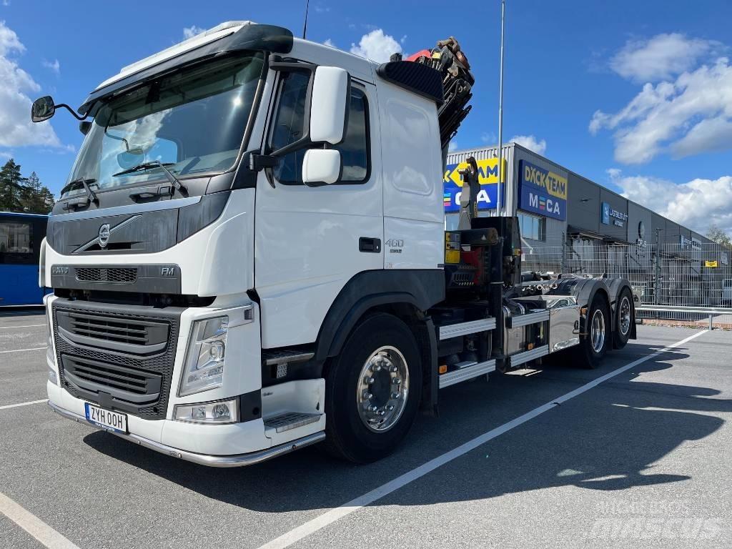 Volvo FM460, 6x2 Autožeriavy, hydraulické ruky