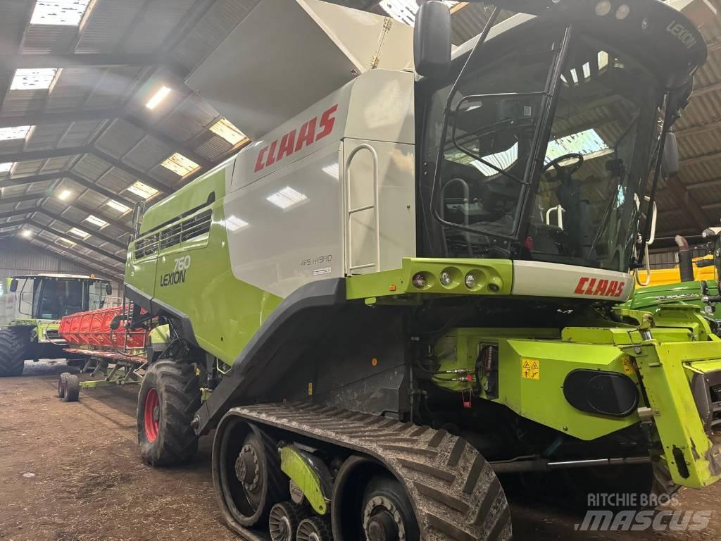 CLAAS Lexion 760 TT Kombinované zberacie stroje