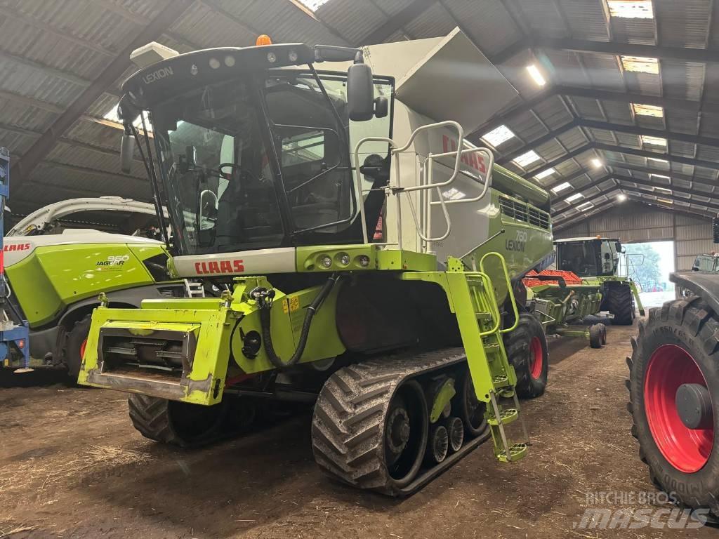 CLAAS Lexion 760 TT Kombinované zberacie stroje