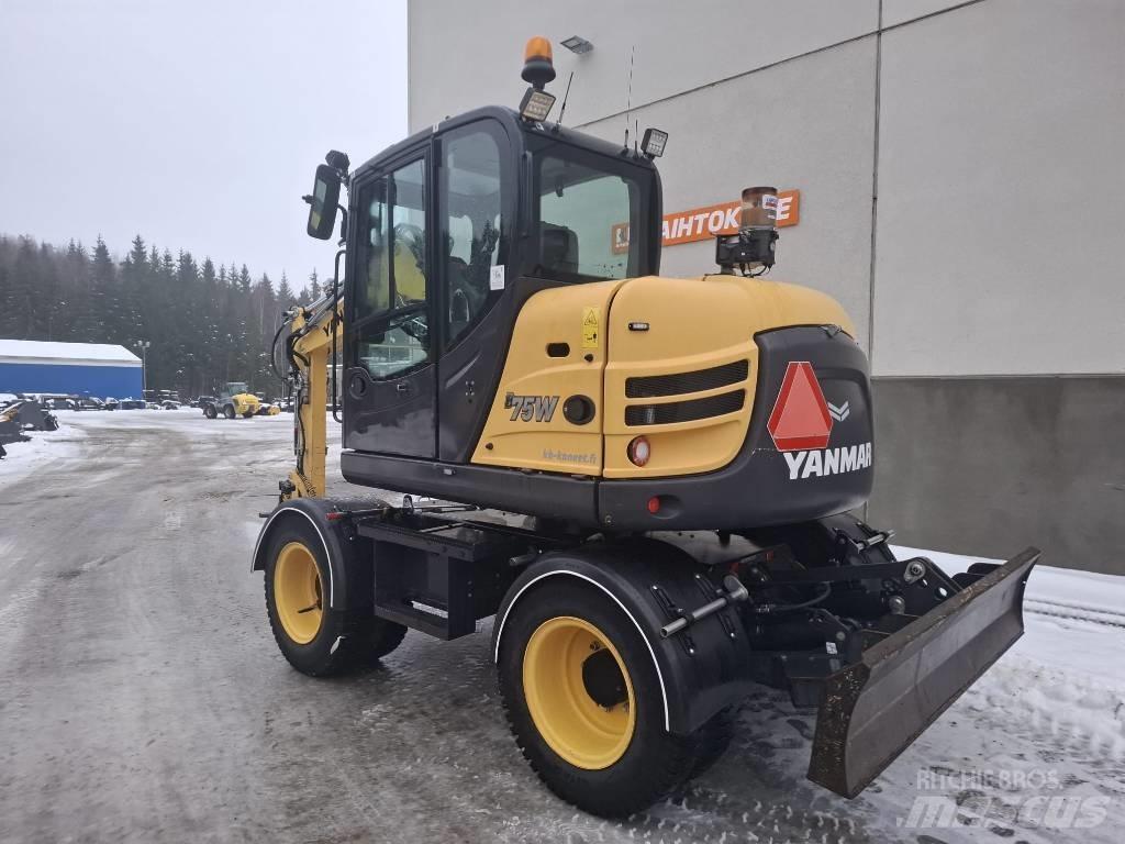 Yanmar B 75 W Kolesové rýpadlá
