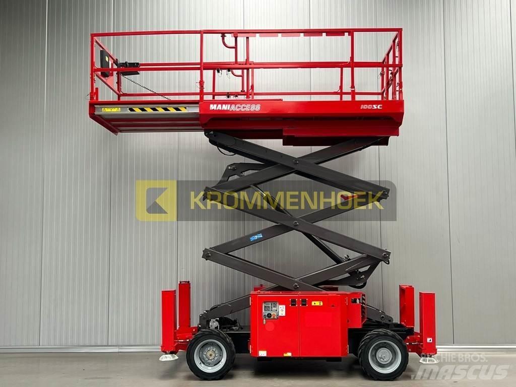 Manitou 100 SC Nožnicové zdvíhacie plošiny