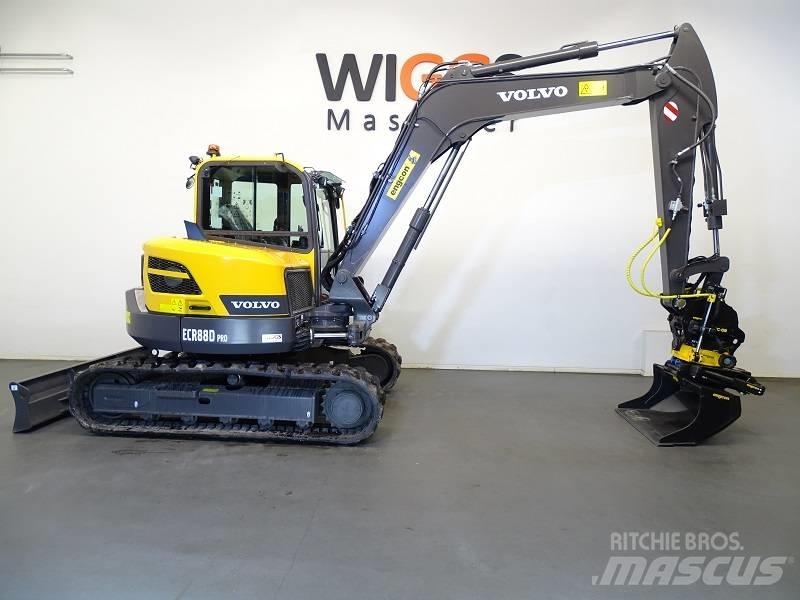 Volvo ECR 88 D Midi rýpadlá 7 t - 12 t
