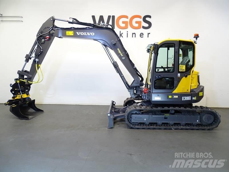 Volvo ECR 88 D Midi rýpadlá 7 t - 12 t