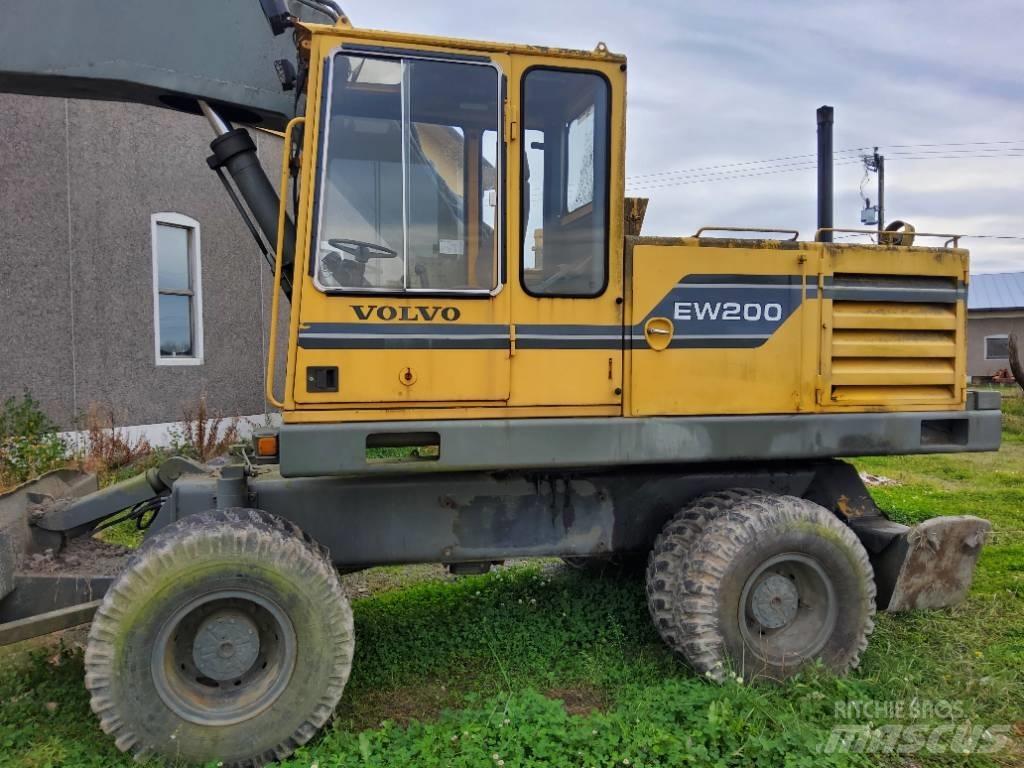 Volvo EW 200 Kolesové rýpadlá