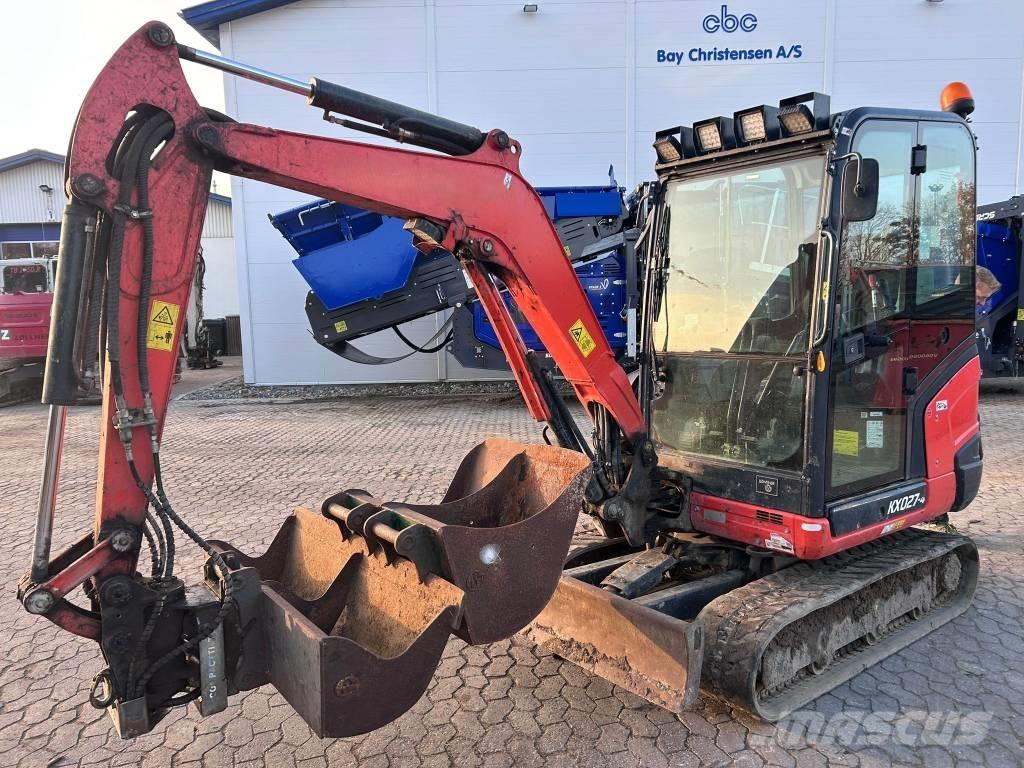 Kubota KX 027-4 Mini rýpadlá < 7t