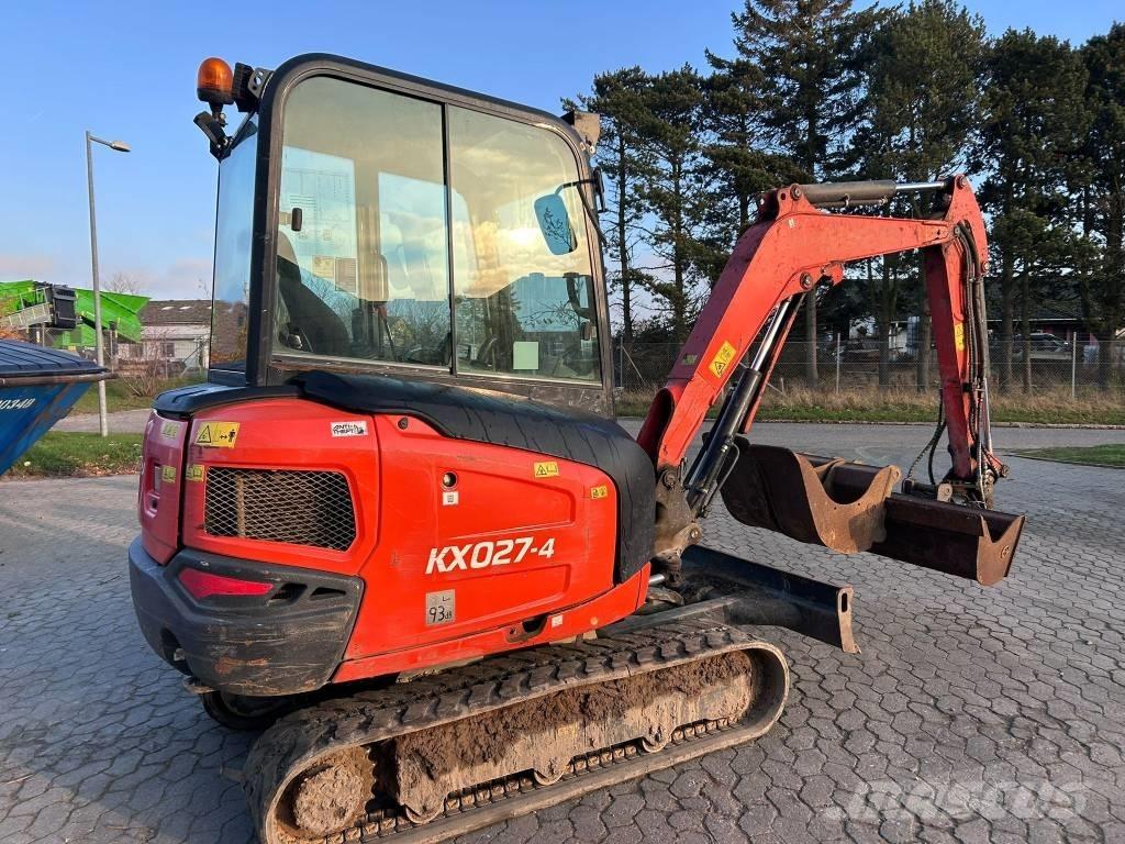 Kubota KX 027-4 Mini rýpadlá < 7t