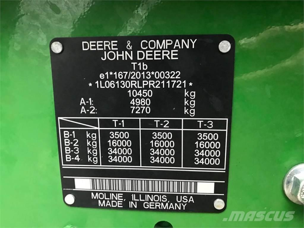 John Deere 6R 130 Traktory
