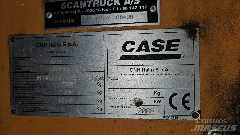 CASE 721 E Kolesové nakladače