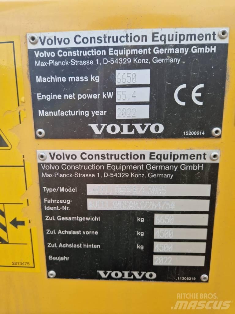 Volvo L 30 G Kolesové nakladače