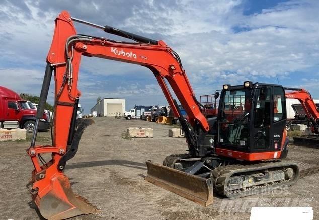 Kubota KX080-4S2 Pásové rýpadlá