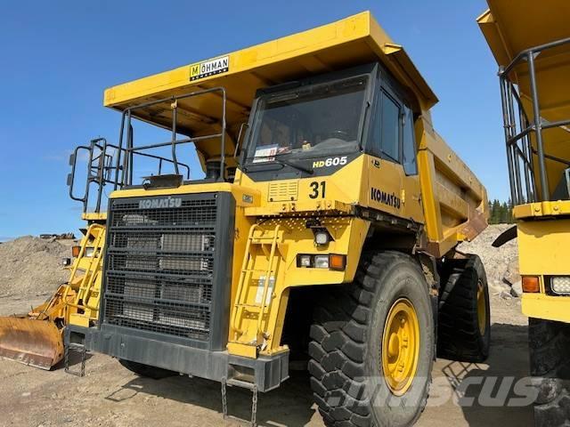 Komatsu 605-7 Pevné dempry