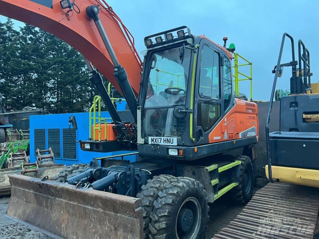 Doosan DX 190 W-3 Kolesové rýpadlá