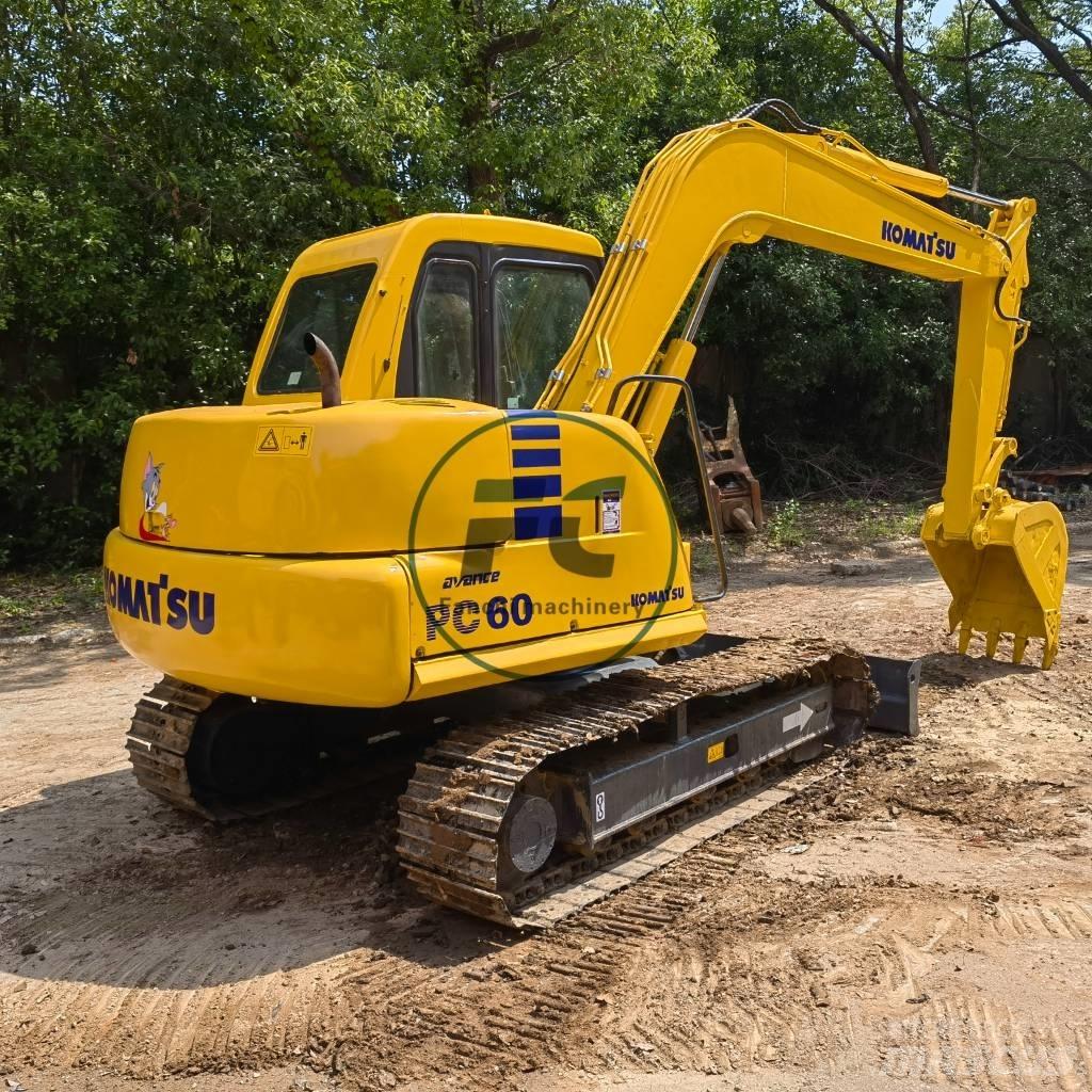 Komatsu PC 60 Mini rýpadlá < 7t