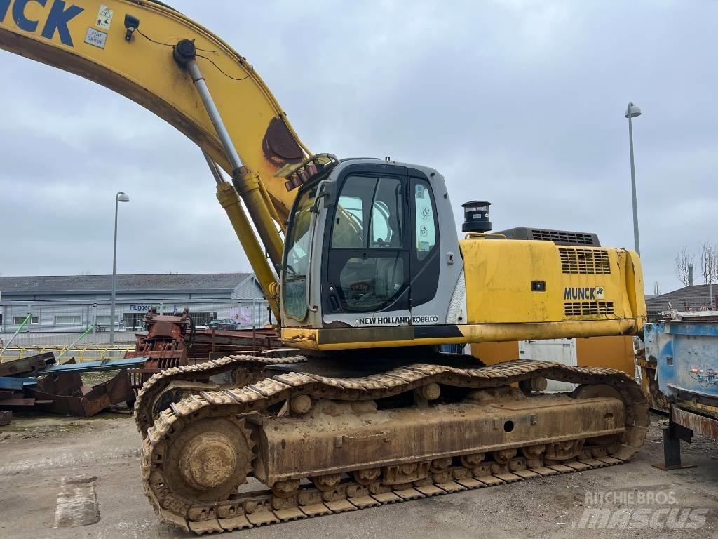 New Holland E 485 Pásové rýpadlá