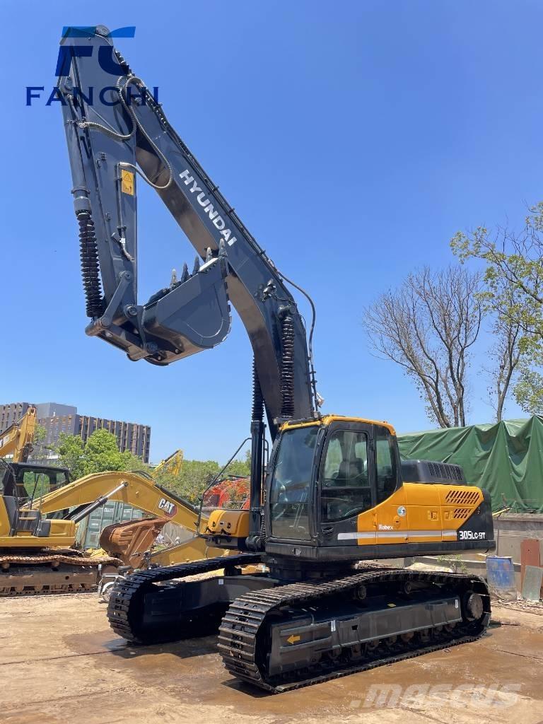 Hyundai 305LC-9T Pásové rýpadlá
