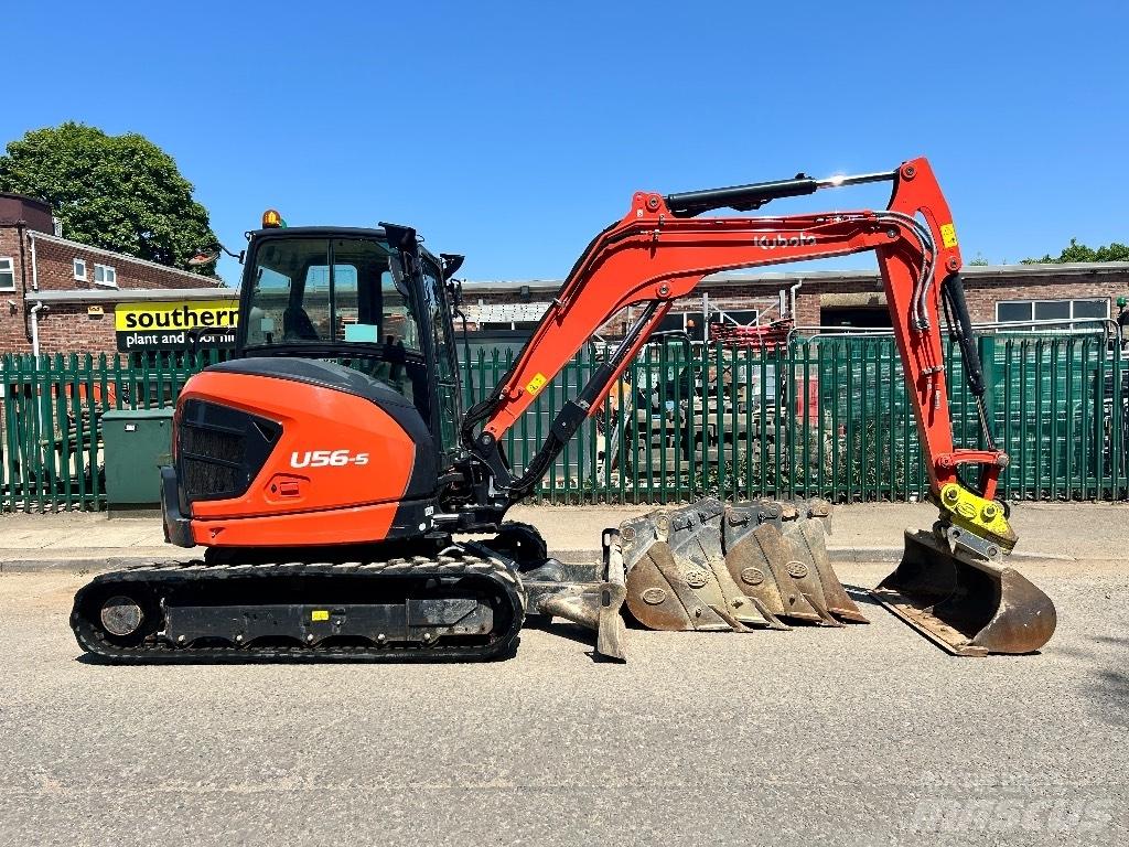 Kubota U 56-5 Mini rýpadlá < 7t
