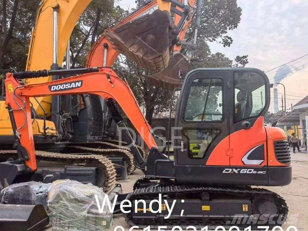 Doosan DX 60 Mini rýpadlá < 7t