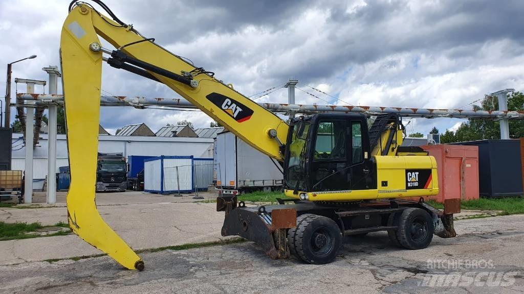 CAT M 318 D MH Stroje pre manipuláciu s odpadom