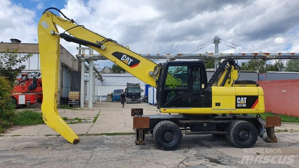 CAT M 318 D MH Stroje pre manipuláciu s odpadom