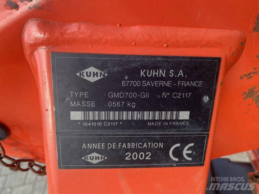 Kuhn GMD 700 G II Žacie stroje