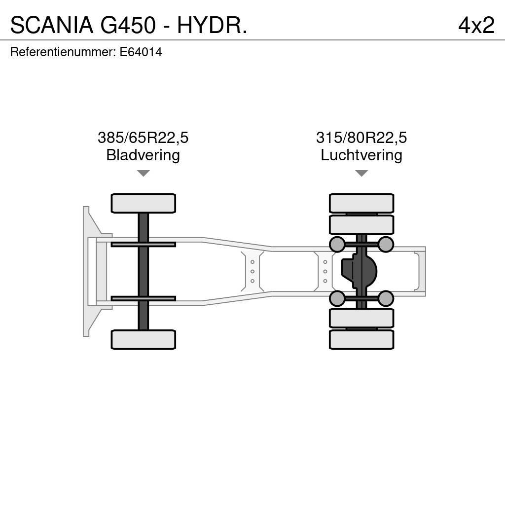 Scania G450 - HYDR. Ťahače