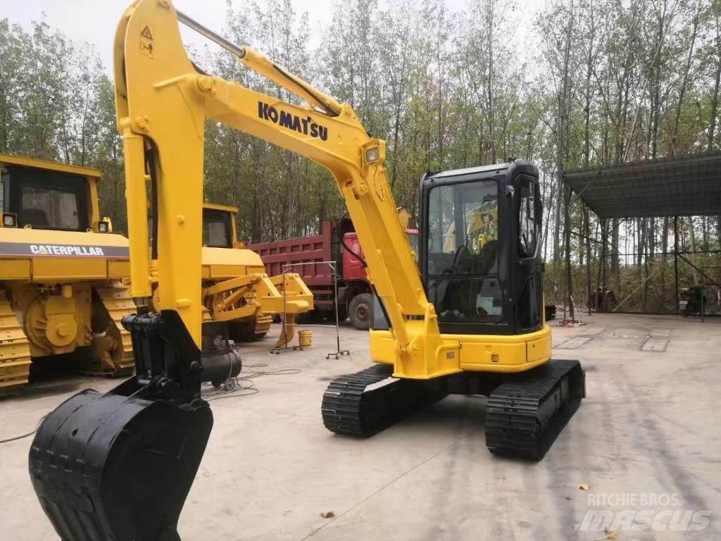 Komatsu PC55MR Pásové rýpadlá