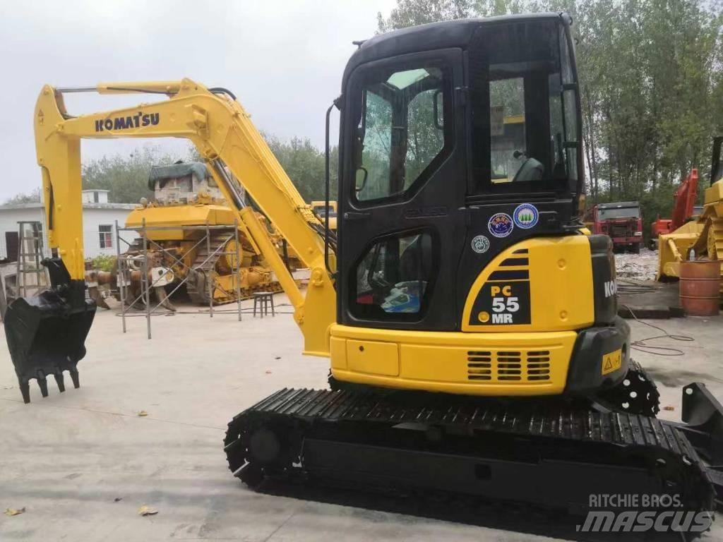 Komatsu PC55MR Pásové rýpadlá
