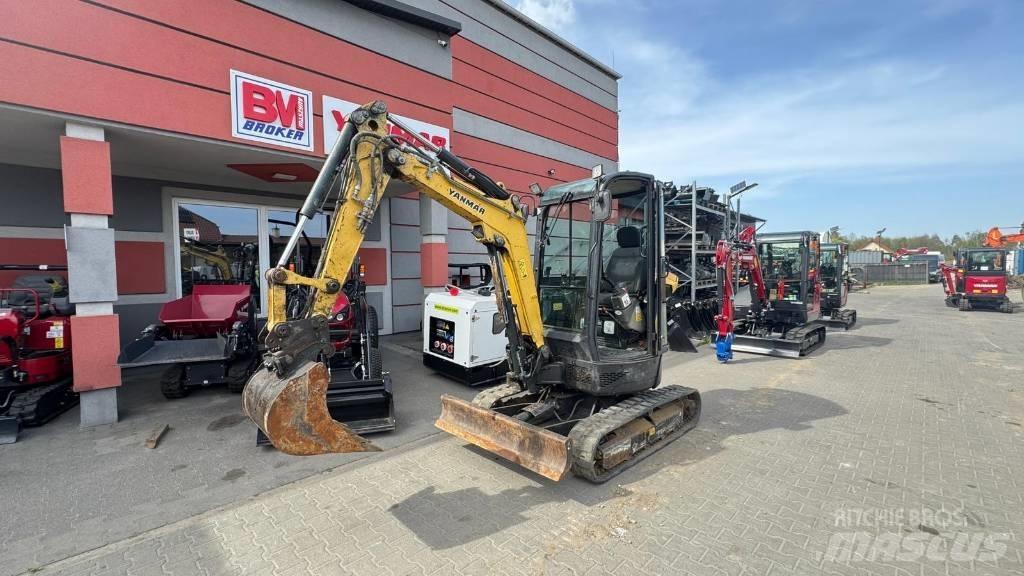 Yanmar Vio 25 Mini rýpadlá < 7t