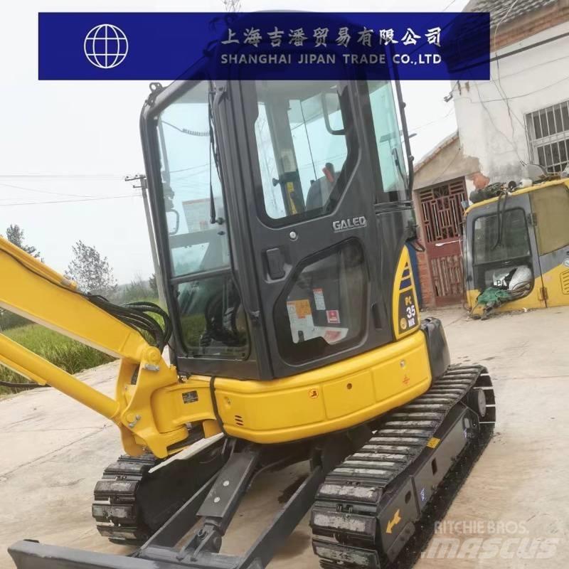 Komatsu PC 35 MR Pásové rýpadlá