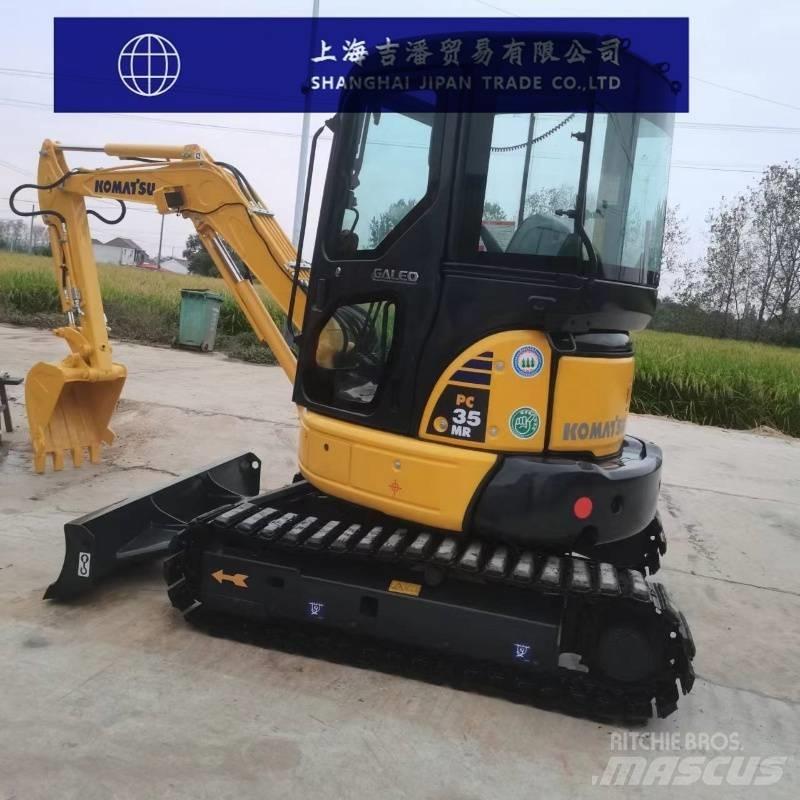 Komatsu PC 35 MR Pásové rýpadlá