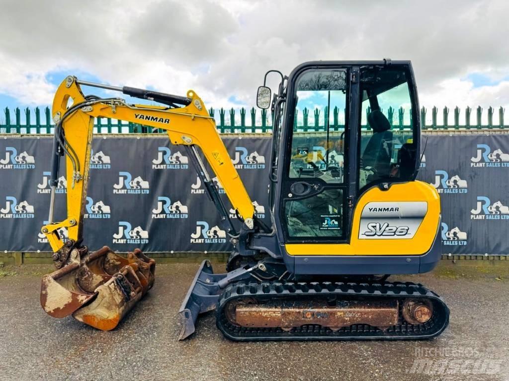 Yanmar SV 26 Mini rýpadlá < 7t