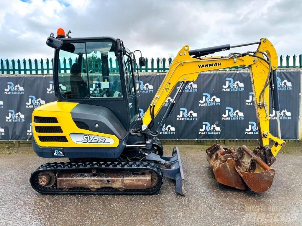 Yanmar SV 26 Mini rýpadlá < 7t
