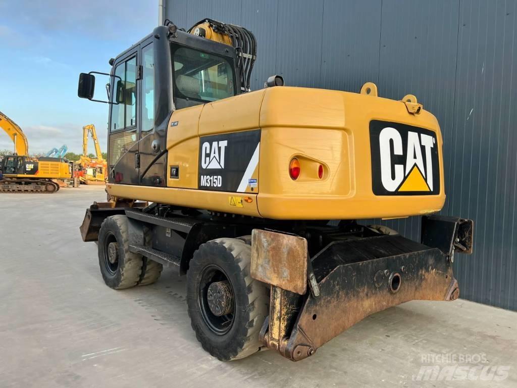 CAT M315D Kolesové rýpadlá