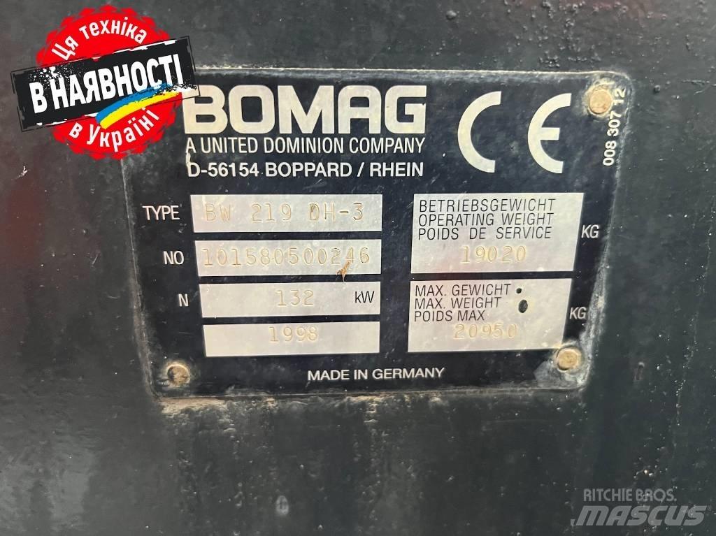 Bomag 219 DH-5 Ďalšie valce