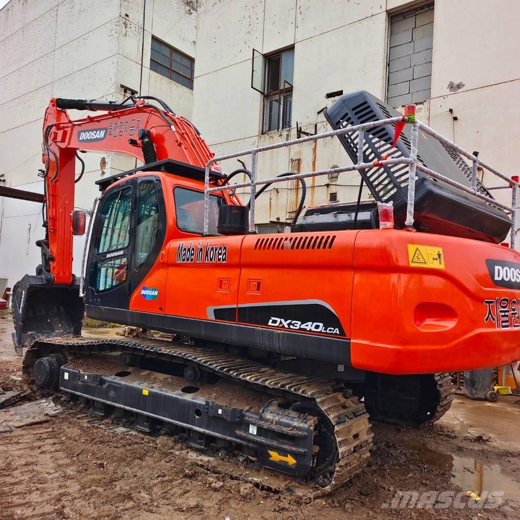 Doosan DX 340 LC Pásové rýpadlá