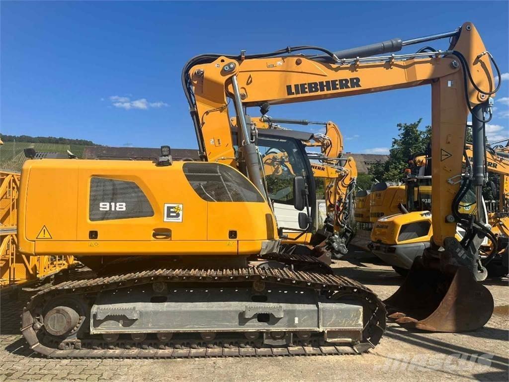 Liebherr R918 Pásové rýpadlá