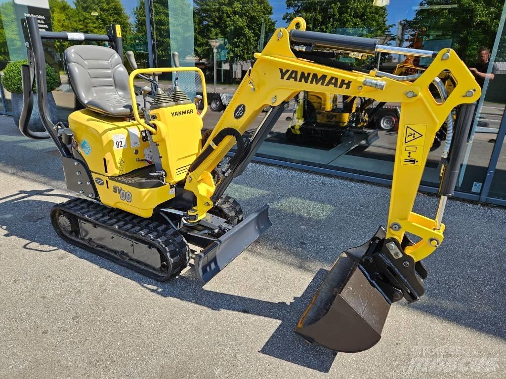 Yanmar SV 08 Mini rýpadlá < 7t