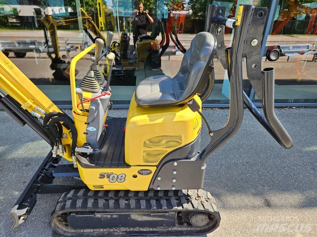 Yanmar SV 08 Mini rýpadlá < 7t