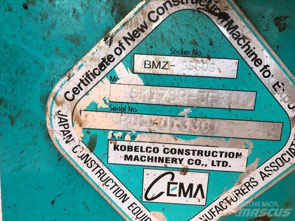 Kobelco SK 17 SR-5 Mini rýpadlá < 7t