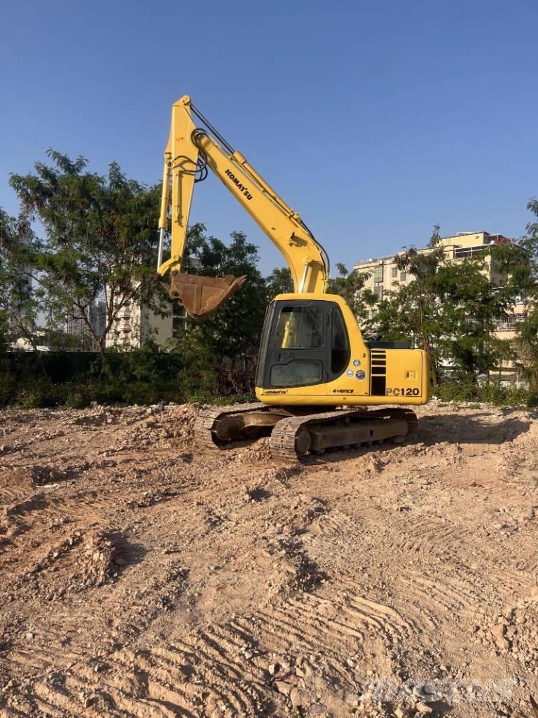 Komatsu PC120 Pásové rýpadlá