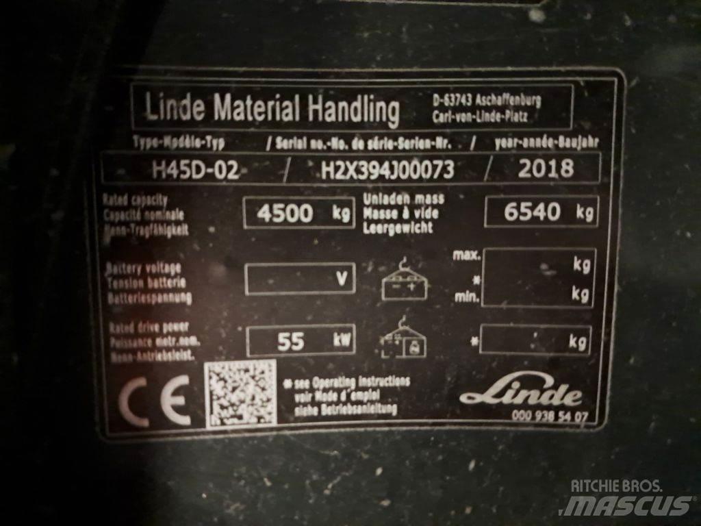 Linde H45D-02 Dieselové vozíky