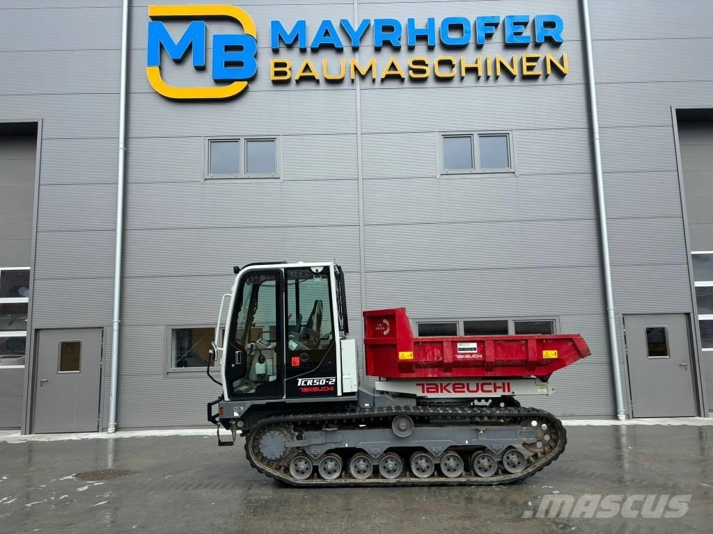 Takeuchi TCR50-2 Pásové sklápače