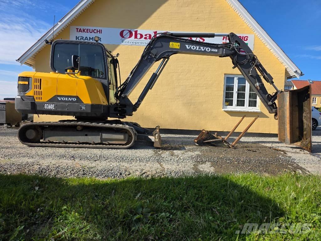 Volvo EC60E Midi rýpadlá 7 t - 12 t