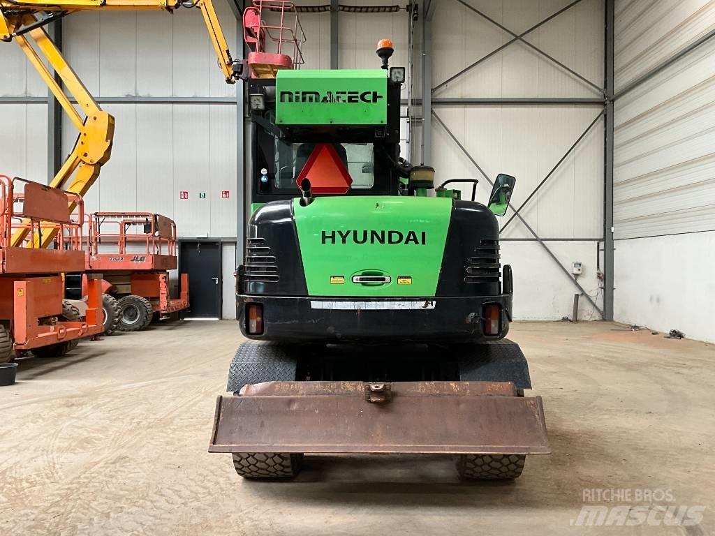 Hyundai 55 W-7 A Kolesové rýpadlá