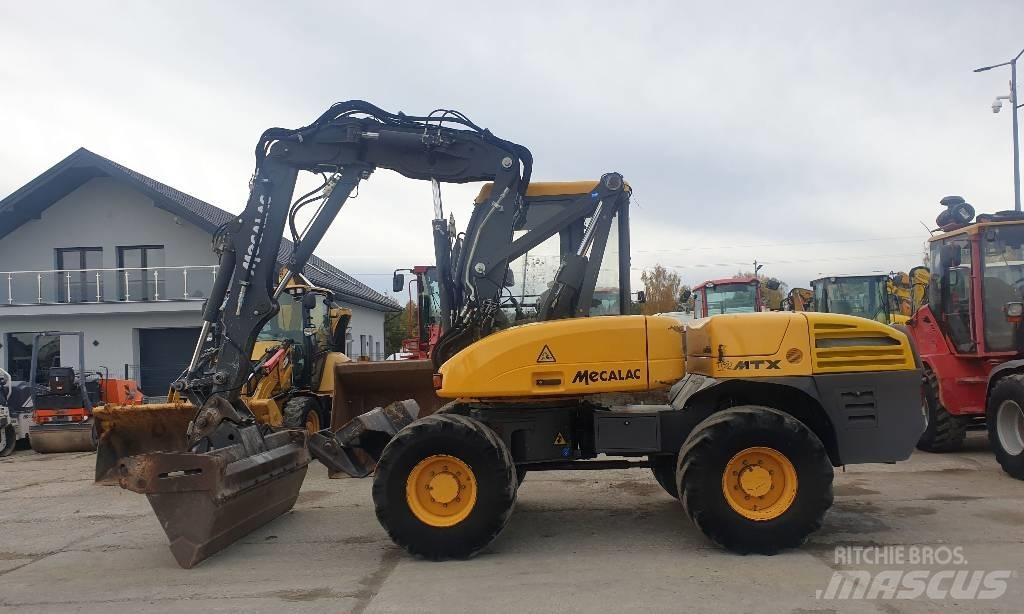 Mecalac 12 M TX Kolesové rýpadlá