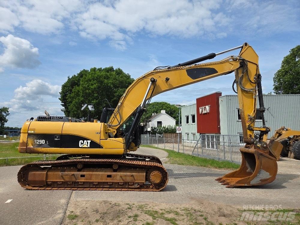 CAT 329DL Pásové rýpadlá