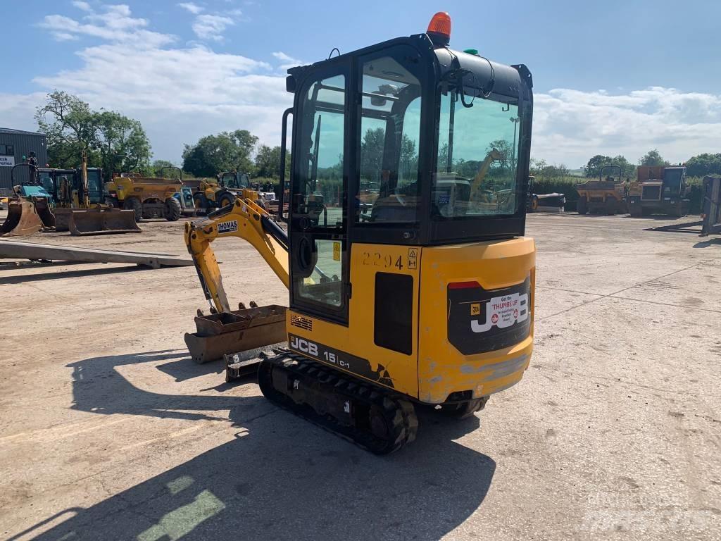 JCB 15 C-1 Mini rýpadlá < 7t