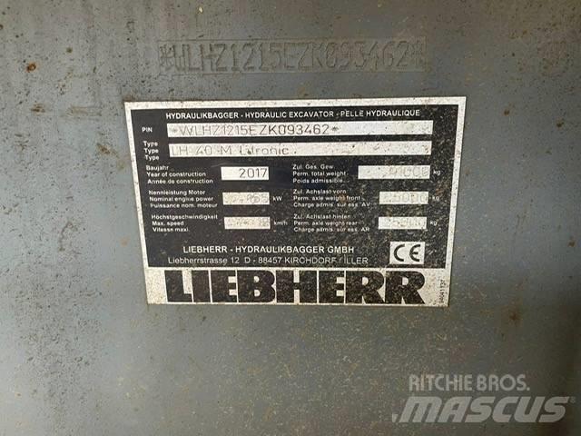 Liebherr LH40M Stroje pre manipuláciu s odpadom