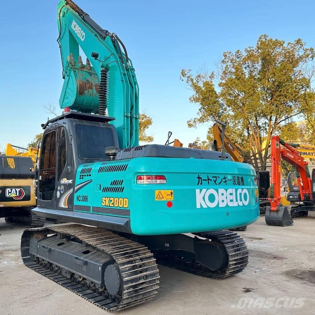 Kobelco SK 200 Pásové rýpadlá