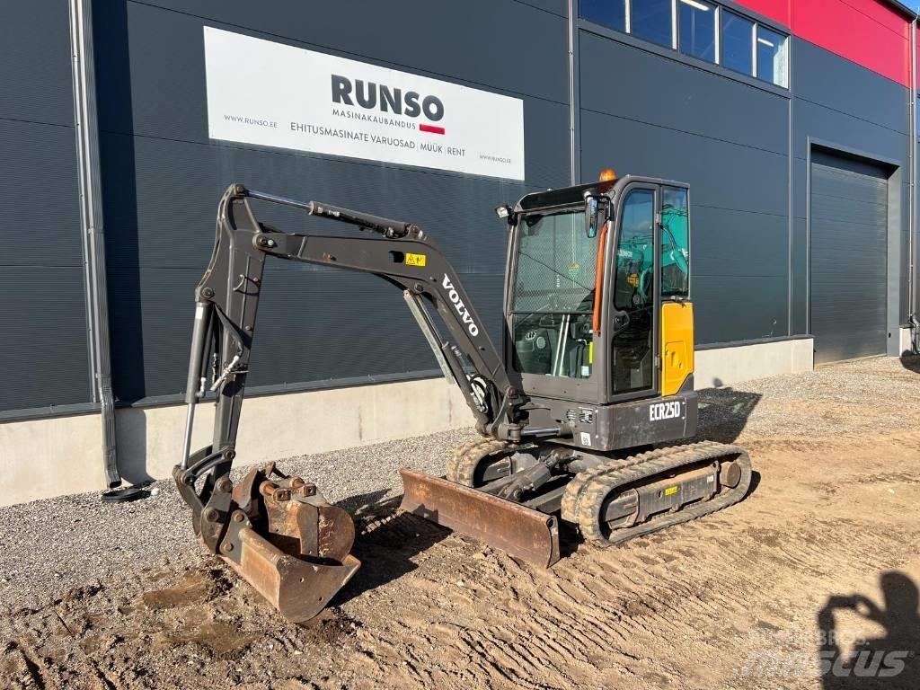 Volvo ECR 25 D Mini rýpadlá < 7t